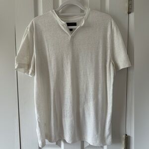 Banana republic off white shirt. Size: Medium.